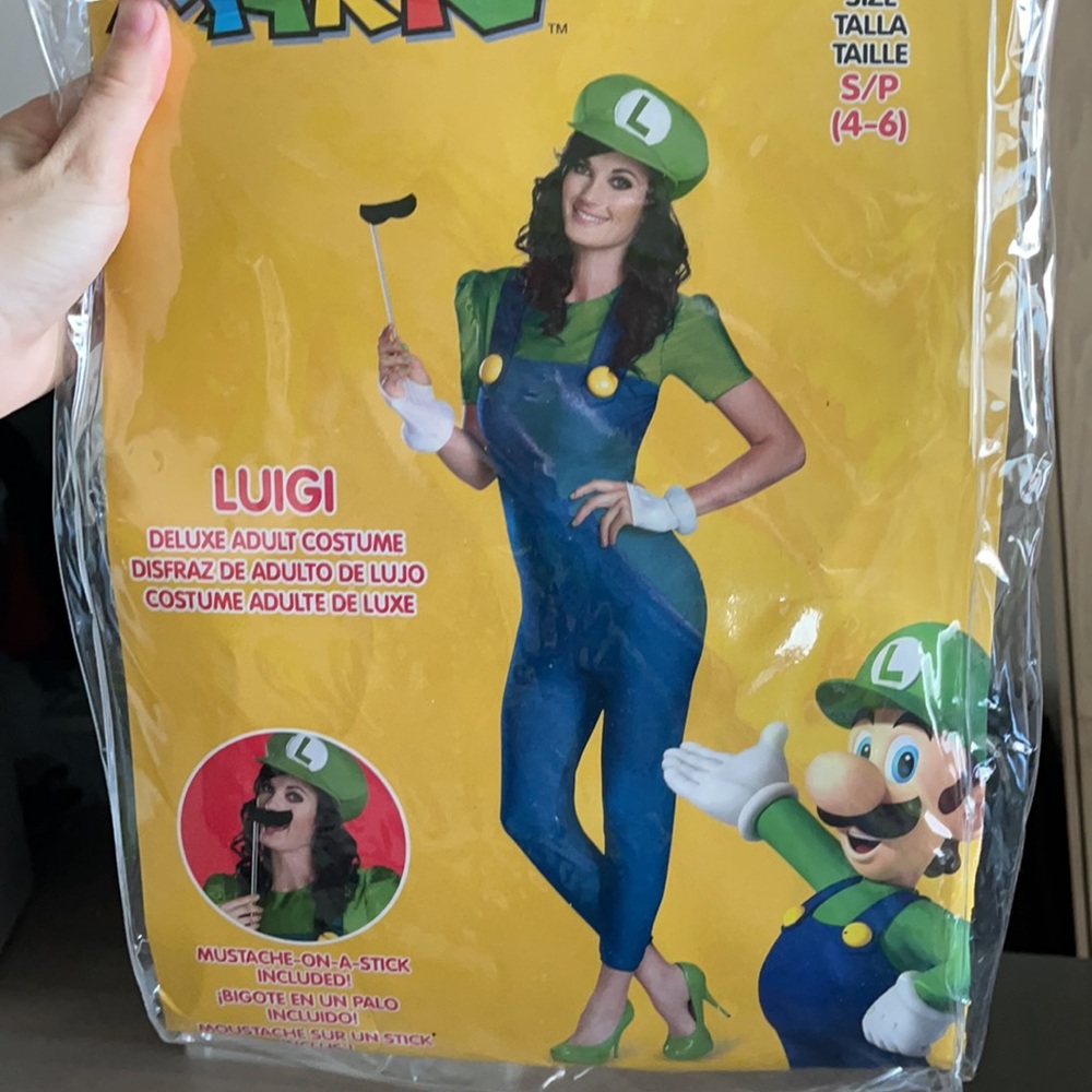 Luigi women’s costume